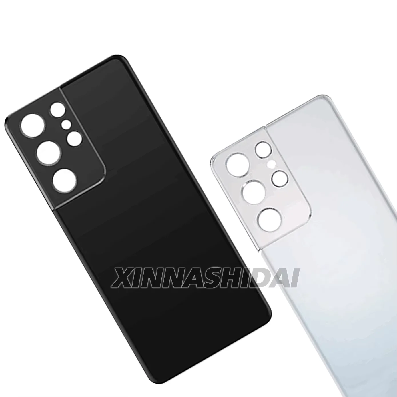 NEW For Samsung Galaxy S21Ultra SM-G998B SM-G998U Battery Back Cover Housing Panel With Camera Glass