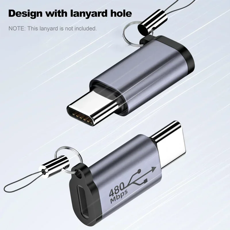 USB C Adapter Type C To Micro To Mini USB Female Converters for IPhone 14 13 Xiaomi Samsung for Lightning Male Charger Adapter