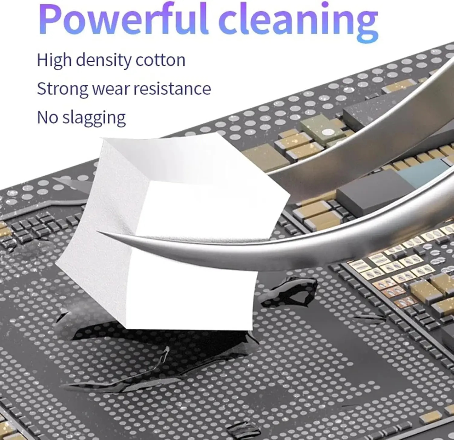 500/800PCS NC800 Nano Cleaning Sponge For Cleaning Motherboard Screen Camera PCB Soldering Flux Solder Oil Repair Cleaner Tool