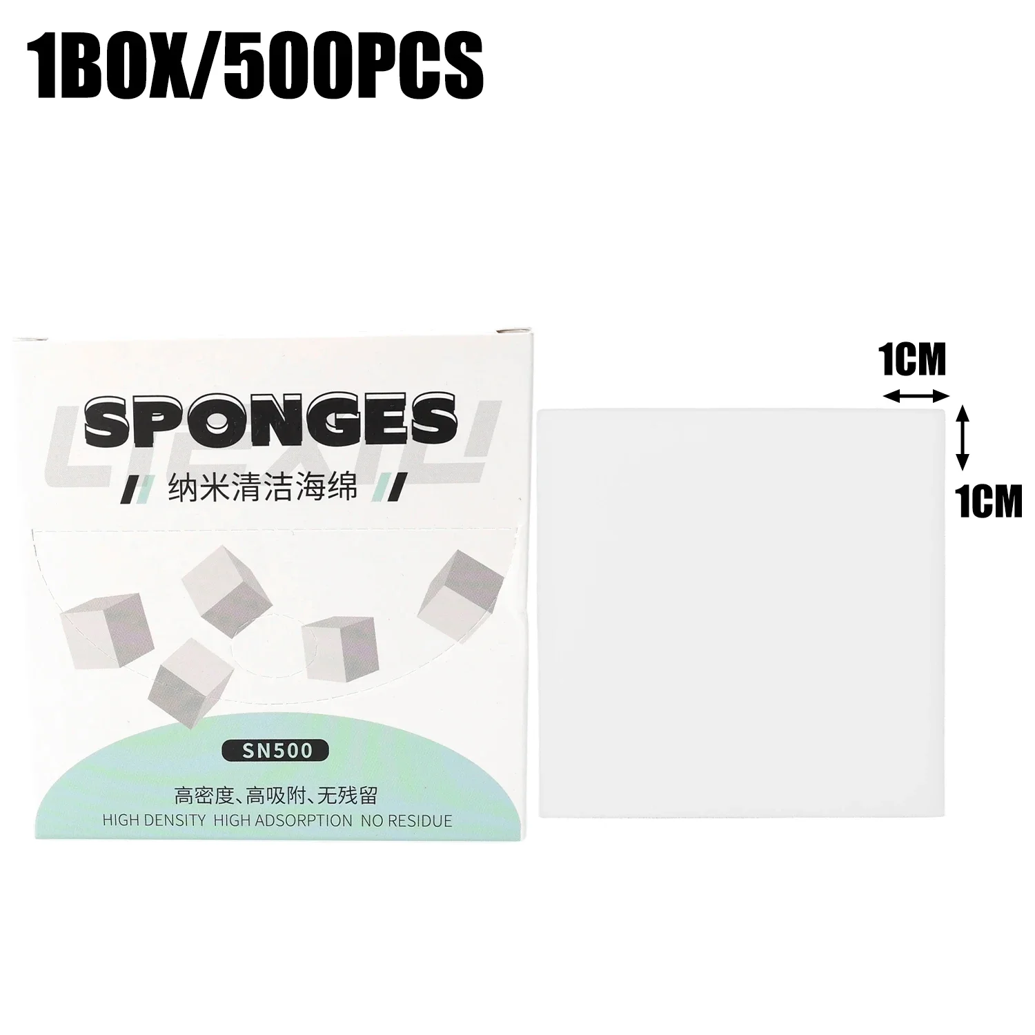 500/800PCS NC800 Nano Cleaning Sponge For Cleaning Motherboard Screen Camera PCB Soldering Flux Solder Oil Repair Cleaner Tool