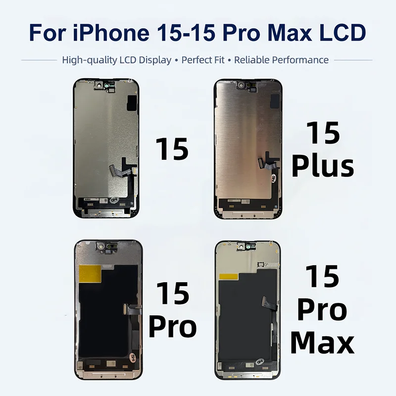 AAA+++ OLED For iPhone 14 15 16 17 LCD Touch Screen Digitizer Assembly For 14 15 Pro 16 Plus 17 Pro Max Incell Replacement Parts