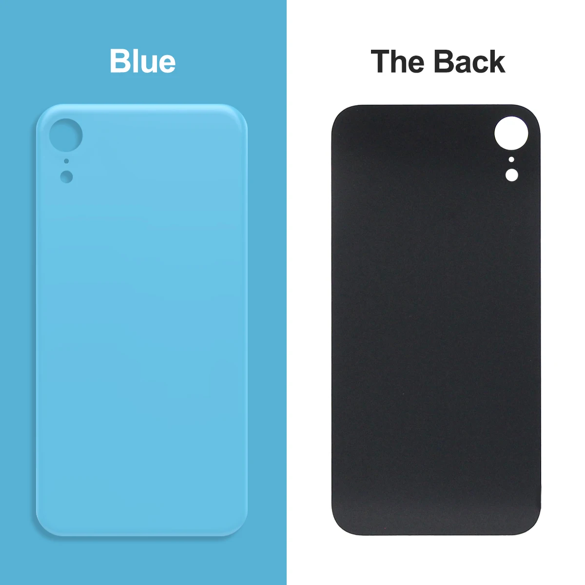 For iPhone XR Back Glass Replacement Battery Cover Rear Door Housing Case - Mobile Phone Part Accessory