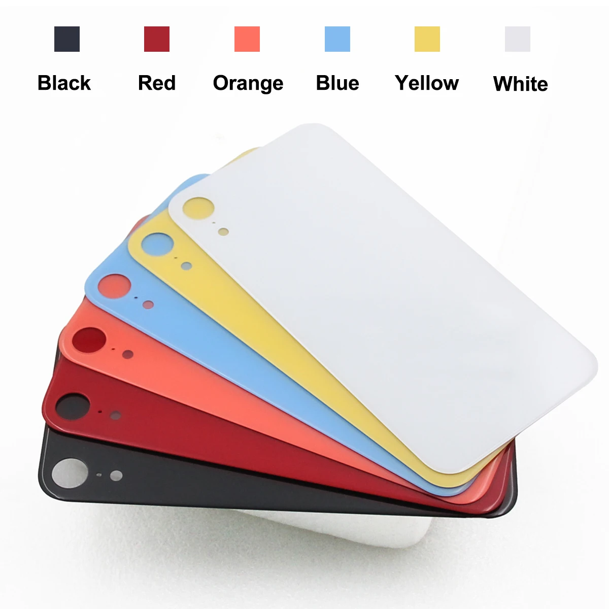 For iPhone XR Back Glass Replacement Battery Cover Rear Door Housing Case - Mobile Phone Part Accessory