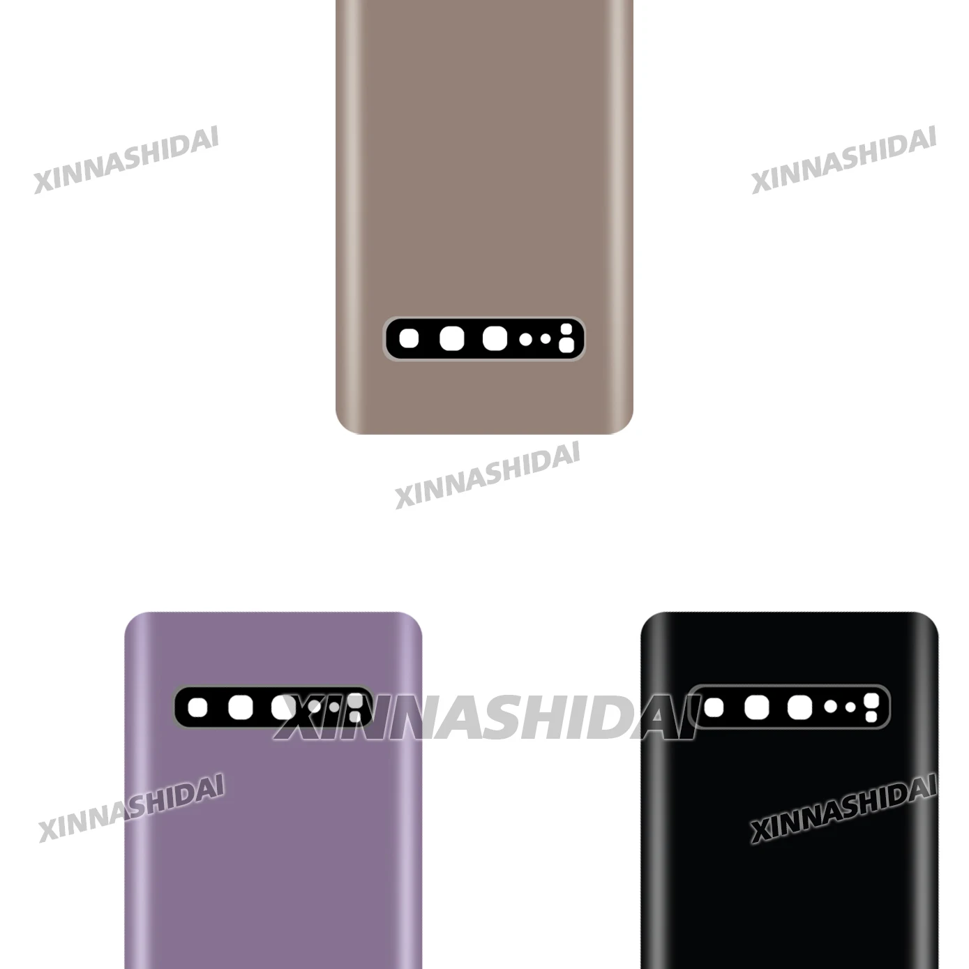 For Samsung Galaxy S10 5G Battery Back Cover Housing Assembly Display Replacement Parts 100% Tested