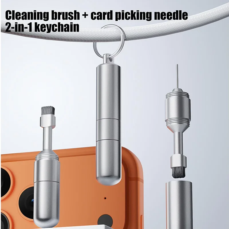 SIM Card Tray Removal Tool Eject Pin Earbuds Cleaning Brush Reset Tools Needle Opener Cleaner Pen Kit for iPhone Airpods