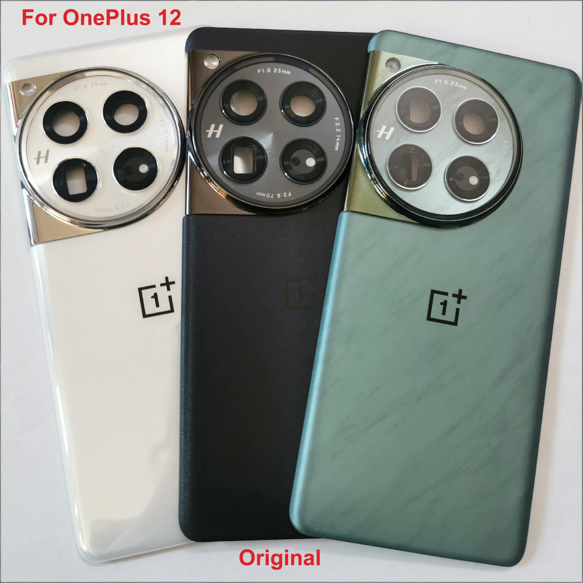 For OnePlus 12 Originlal Back Glass Battery Cover Rear Door Housing Case back Camera Glass Cover For OnePlus12 one plus 12