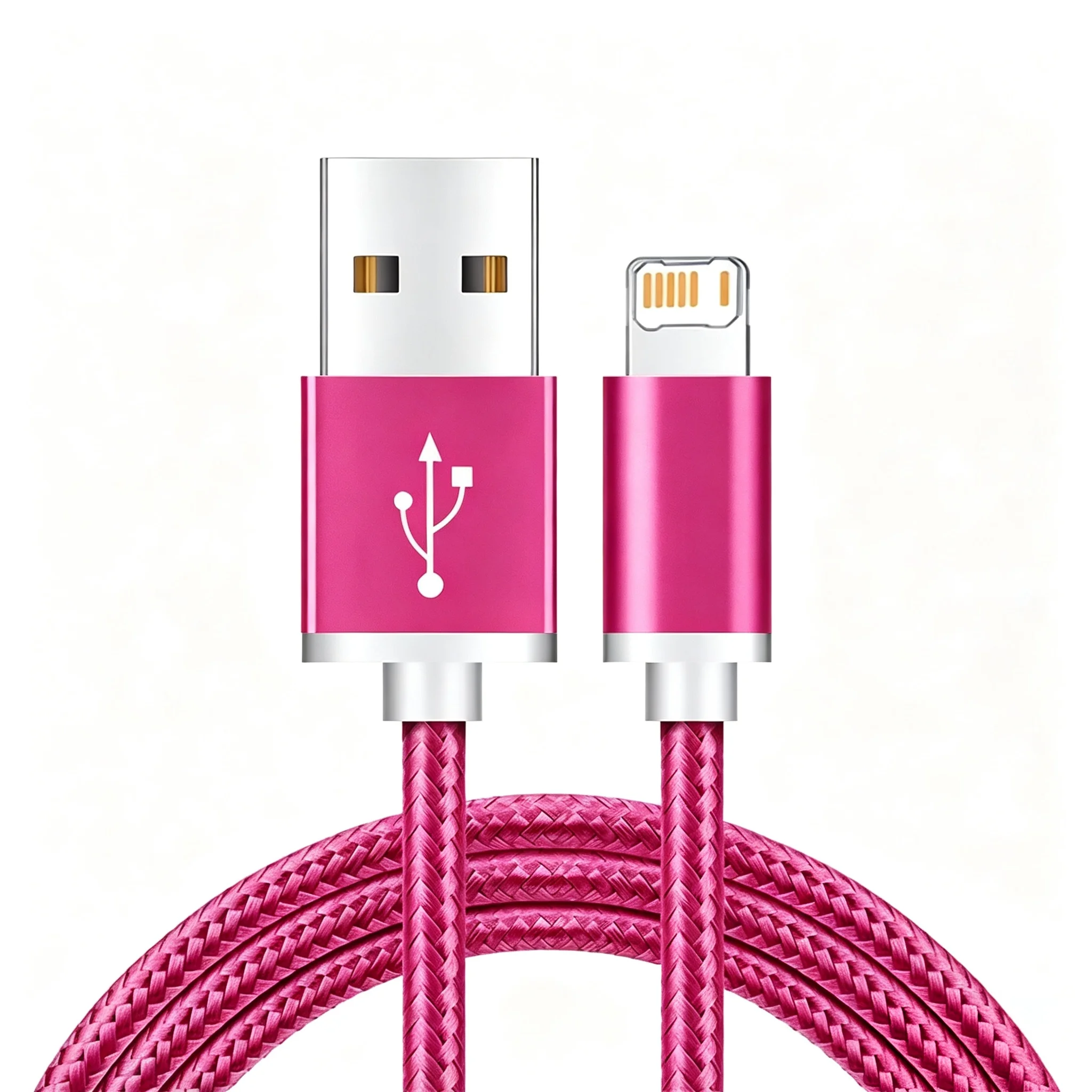 Braided Wire 20W USB Fast Charging Cable For iPhone X XR XS Max 11 12 13 Mini 14 Pro Max 7 8 14 Plus Rapid Charge USB Data Cable