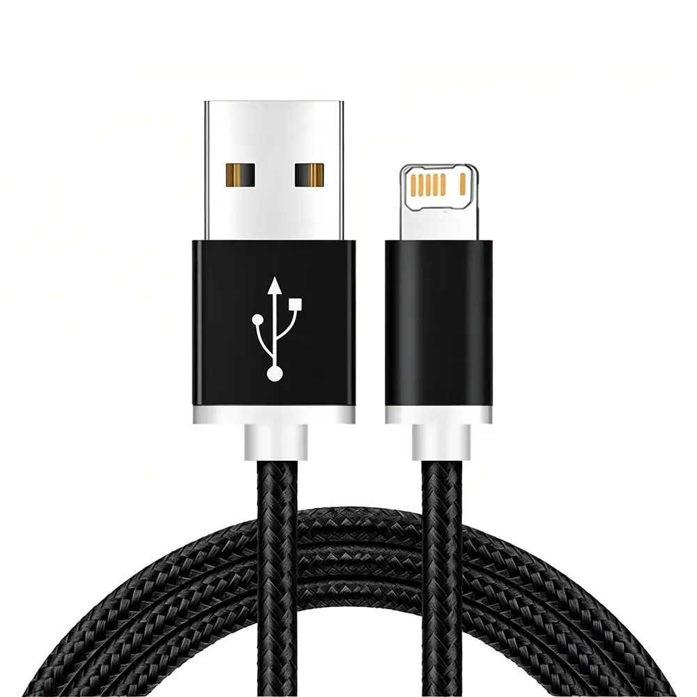 Braided Wire 20W USB Fast Charging Cable For iPhone X XR XS Max 11 12 13 Mini 14 Pro Max 7 8 14 Plus Rapid Charge USB Data Cable