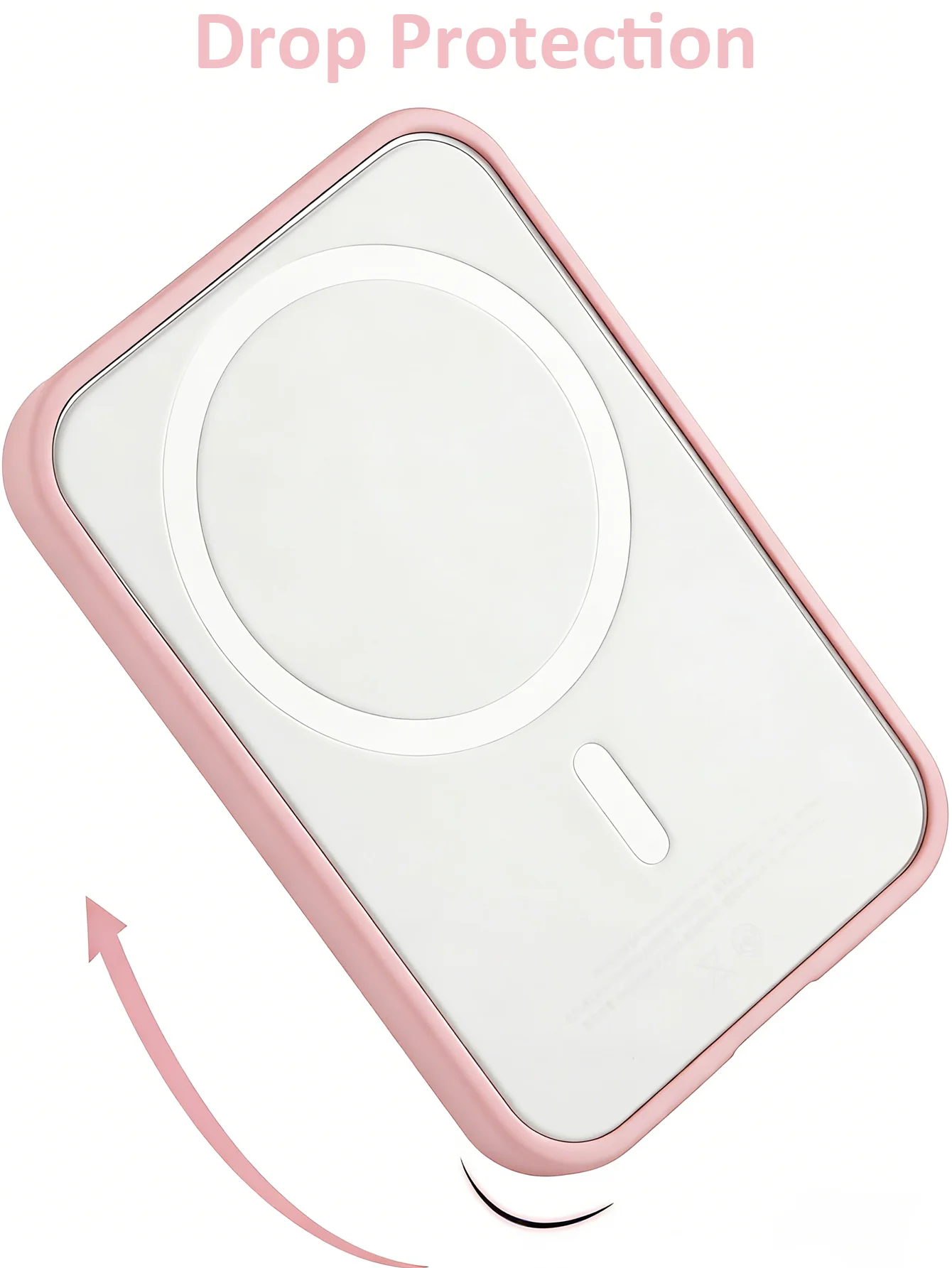 3Pcs Silicone Case Compatible with Magsafe Battery Case, Magsafe Battery Case Cover, Scratch-Resistant, Anti-Spillage, Anti-Drop
