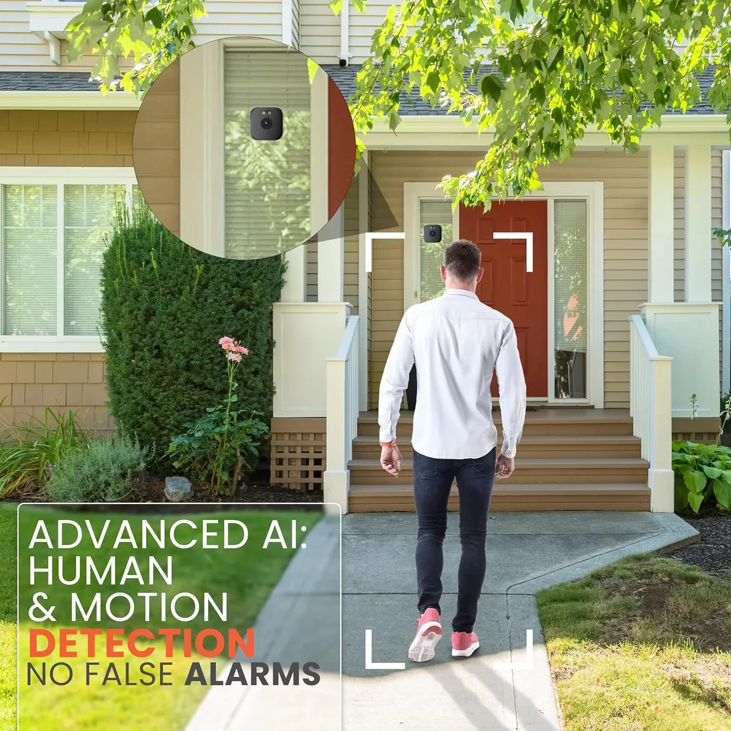 2.4/5GHz WiFi 3MP 1080P HD Night Vision Paste Mount Security Camera Indoor Home Surveillance Safety Monitoring 2026