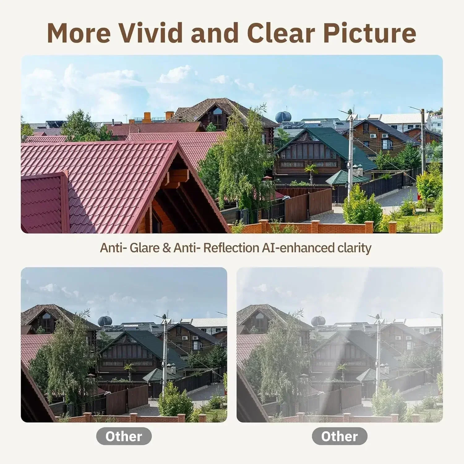 2.4/5GHz WiFi 3MP 1080P HD Night Vision Paste Mount Security Camera Indoor Home Surveillance Safety Monitoring 2026