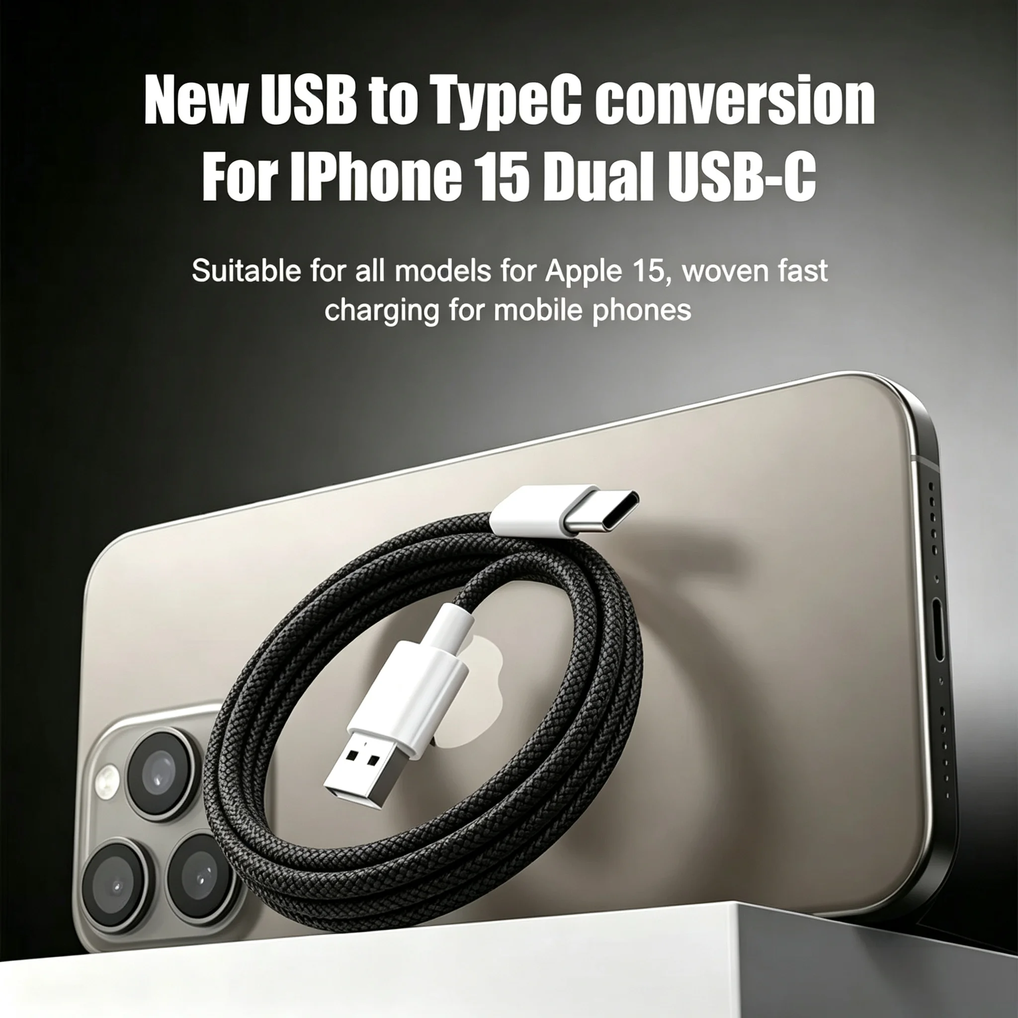 10PCS USB A to USB C 120W Fast Charging Cable, Universal Compatibility, For iPhone 17 16 15 Samsung Huawei Xiaomi Etc