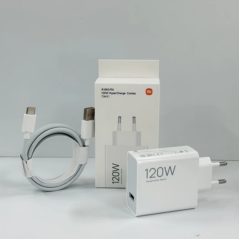Original Xiaomi Charger 120W 100W Fast Turbo Charge Adapter Xiaomi 18 17 17T 15 14 13 12 14T 13T 12S Pro POCO F9 Ultra F7 Redmi