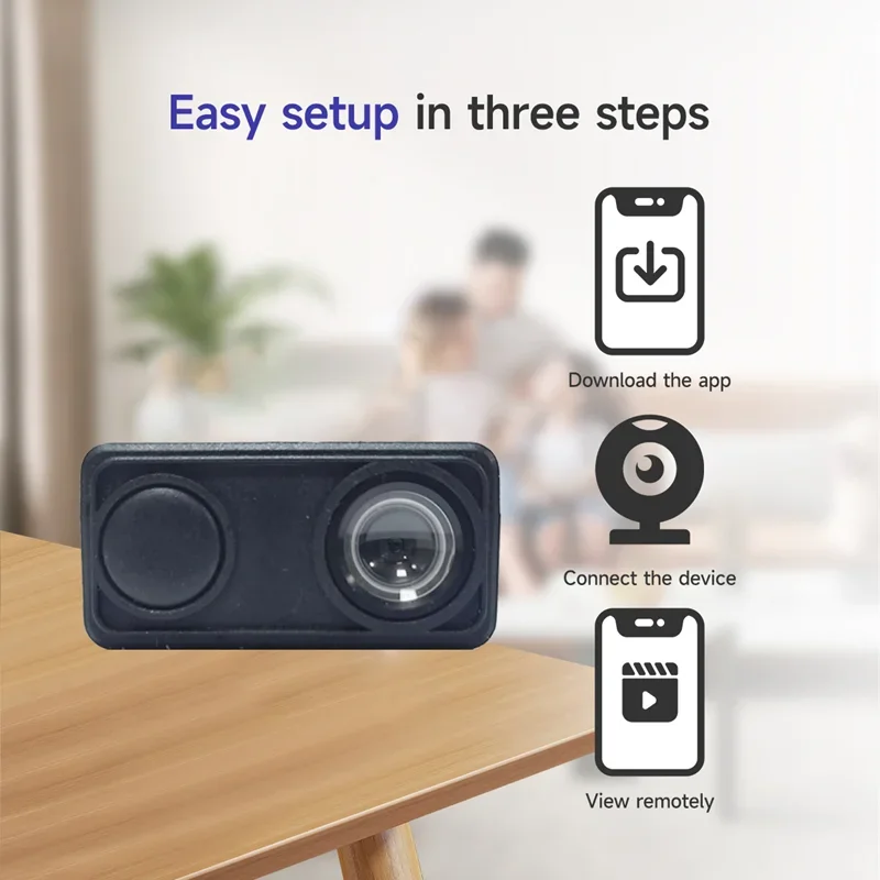 New 4K Camera WiFi Wireless Monitor Night Vision Remote Motion Detecting Camcorders Security Protection Indoor Surveillance 2026