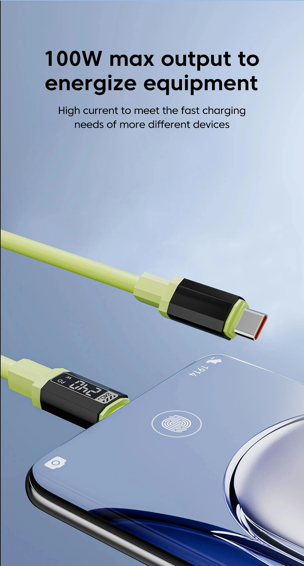 NNBILI 3Pcs USB C to Type C Cable Fast Charging Phone Charger Data Cord For iPhone Xiaomi Huawei USBC Quick Charge Wire 1/1.5/2M