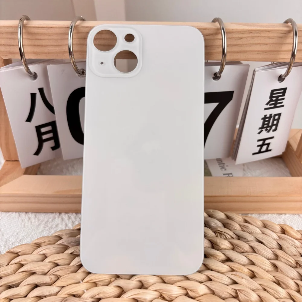 Replacement Back Glass Cover For Apple iPhone 13 Rear Battery Door Housing Glass With Precise Camera Cutout Repair Spare Parts