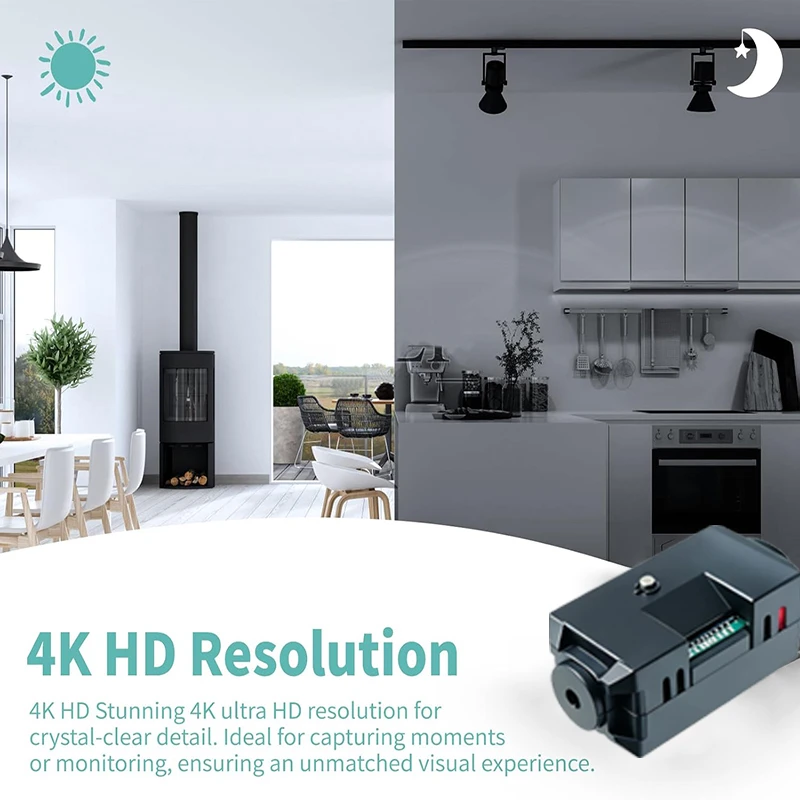 New Home Camera 1080P Motion Detection No Need To Plug In Clear Night Vision Monitoring Intelligent Security Micro Camera 2026