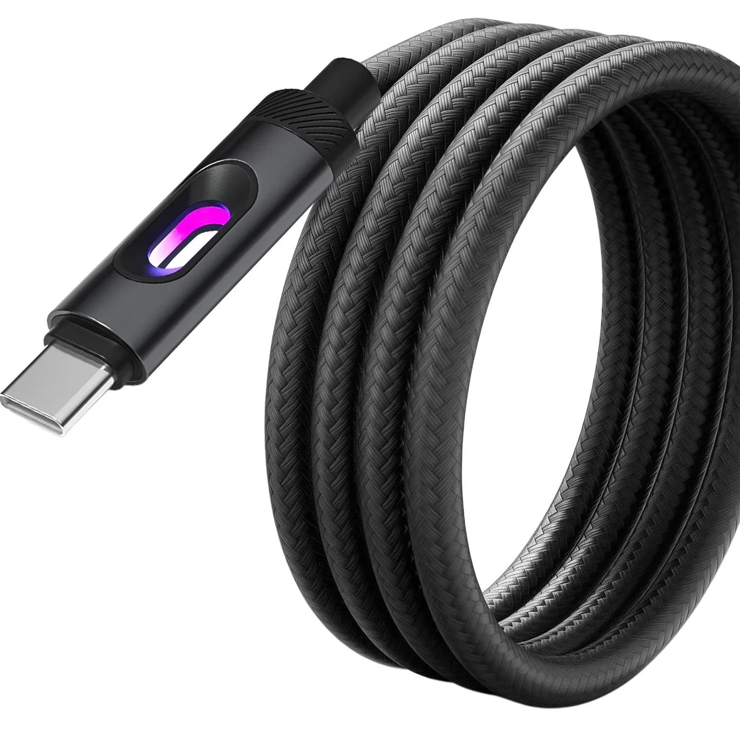 240W LED USBC To Type C To USBC Cable For iPhone 15 16 17 Series PD Fast Charging USB C Data Cord For Xiaomi OPPO Samsung