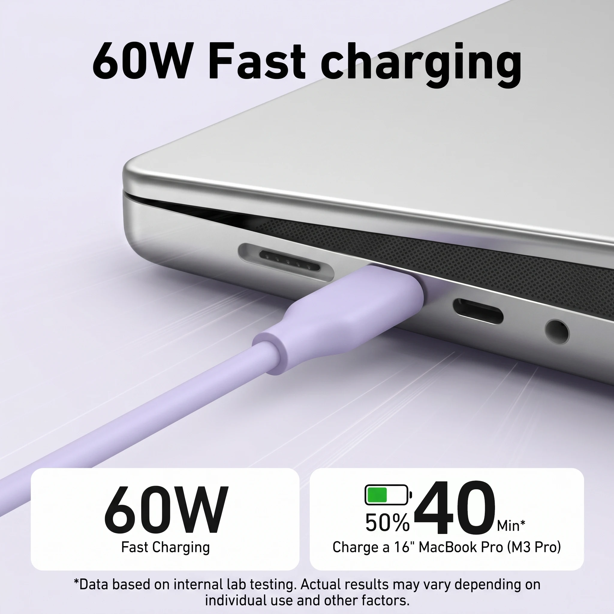 Skin-friendly Silicone USB Type C Cable USB A to C Fast Charging Flow Data Cord for iPhone 1716/15 Samsung Galaxy S25 S24 S23