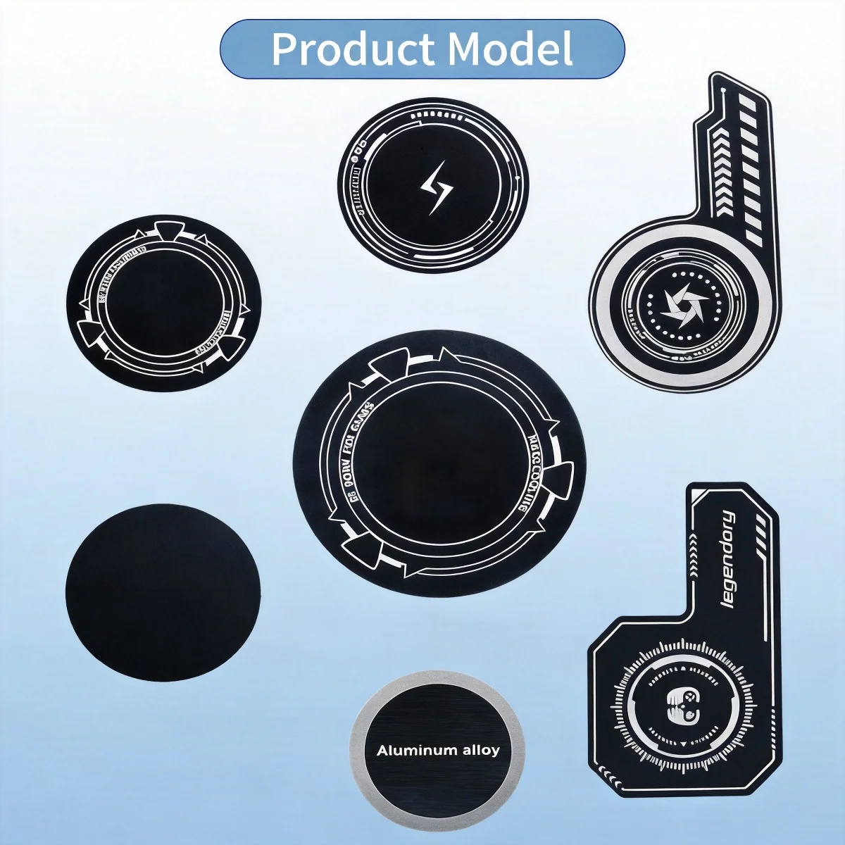 New Cell Phone Cooler Plate Radiator Magnetic Radiating Sticker for Game Cooling Fans Heat Sink For IPhone/Samsung/Xiaomi