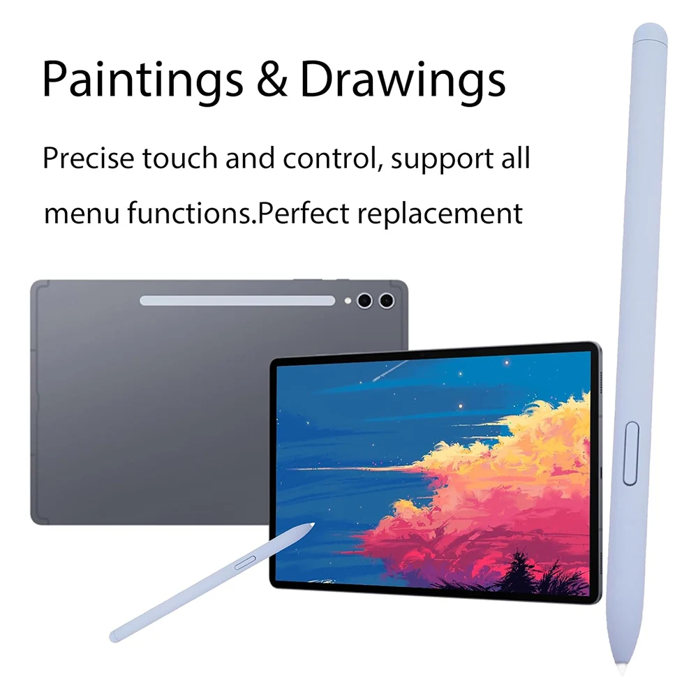 S Pen For Samsung Galaxy Tab S9 FE | S9 FE+ | S10 FE | S10 FE+ EJ‑PX510 | EJ-PX710 Replacement Passive Stylus Pen EMR Stylus Pen