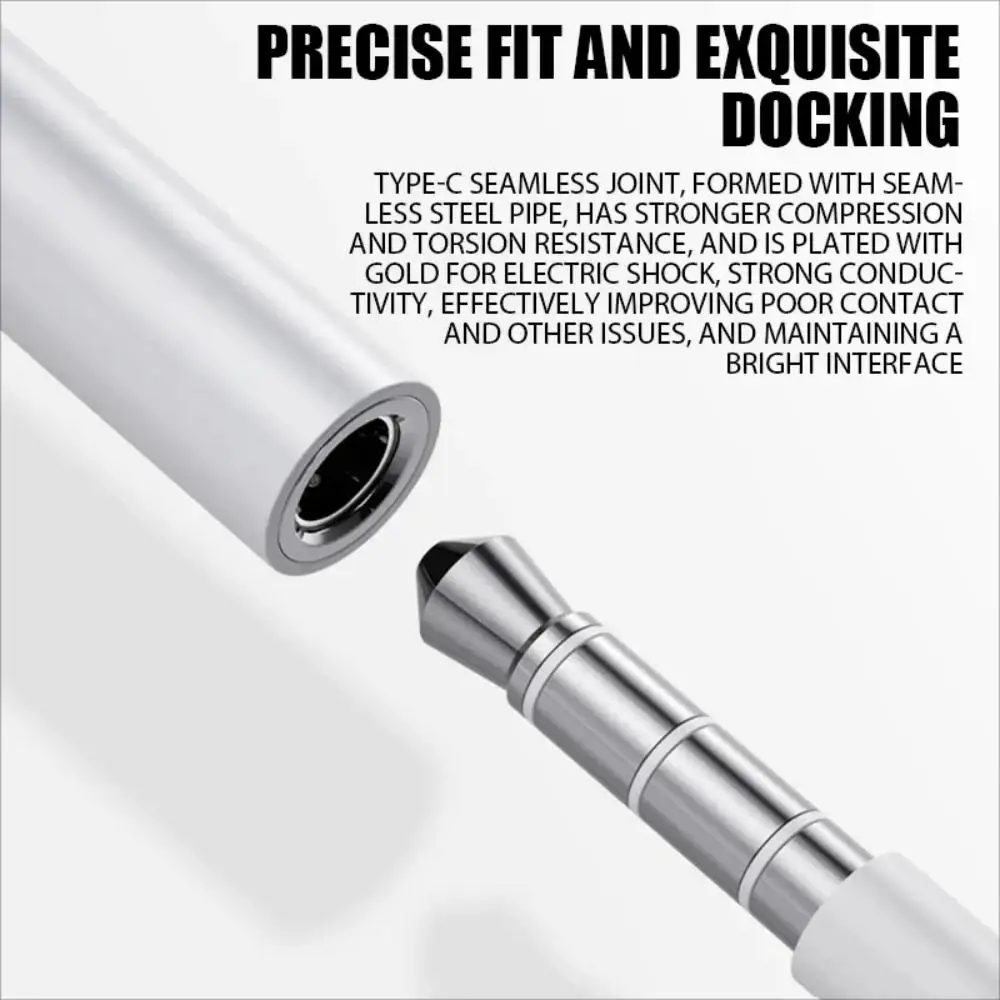 10pcs 3.5mm Aux Jack Lightning Adapter For Iphone, Compatible With Iphone 14 Pro Max/14 Pro/14 Plus/14/13/12/11/X/Pro Max Series
