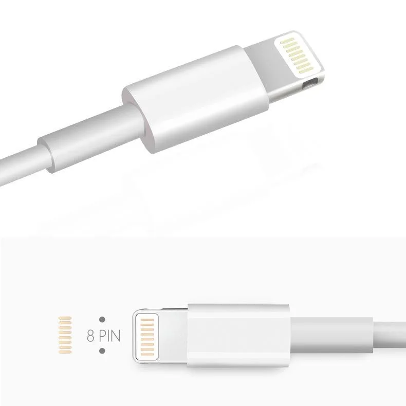 1M/2M/3M USB A to Lightning Fast Charging Cable Thickened MFi Certified For iPhone 14 13 12 11 Pro Max XR 8 Plus Data Sync Cord