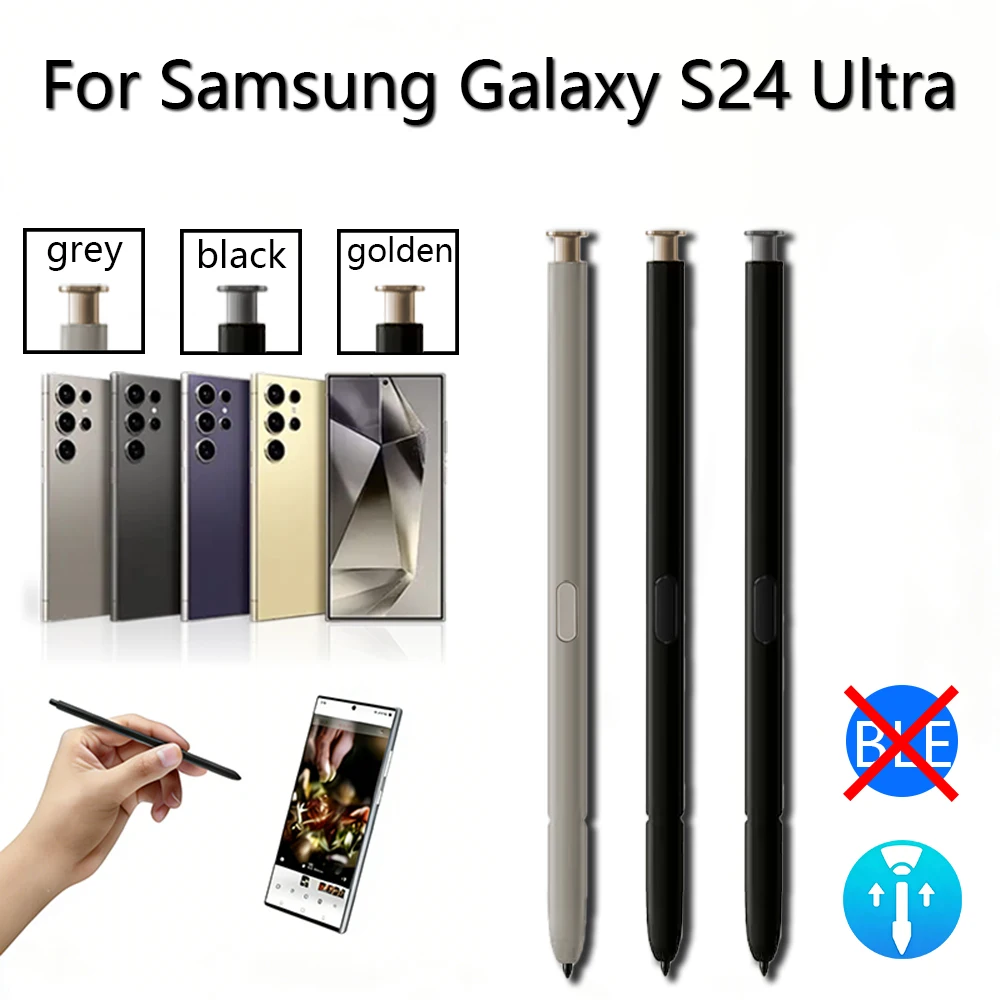 S24 Ultra S Pen Replacement For Samsung Galaxy S24 Ultra SM-S928B SM-S928U SM-S928W Stylus Pen Touch S Pen Without Bluetooth