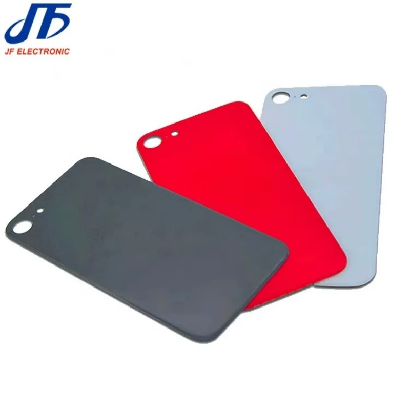 Back Glass For iPhone SE 2020 Back Cover Glass Fast Replacement Housing Battery Cover Big Hole Rear Glass with glue