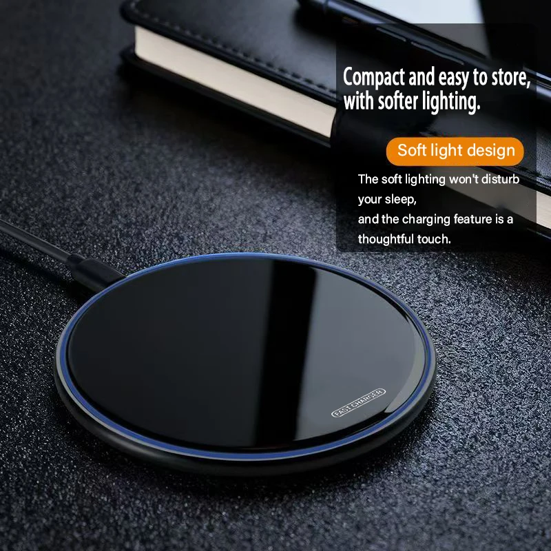 Portable 30W Wireless Charger, Fast Charging Station Compatible with iPhone 16/15/14/13/12 Pro Max, 8 Mini, Samsung and Xiaomi