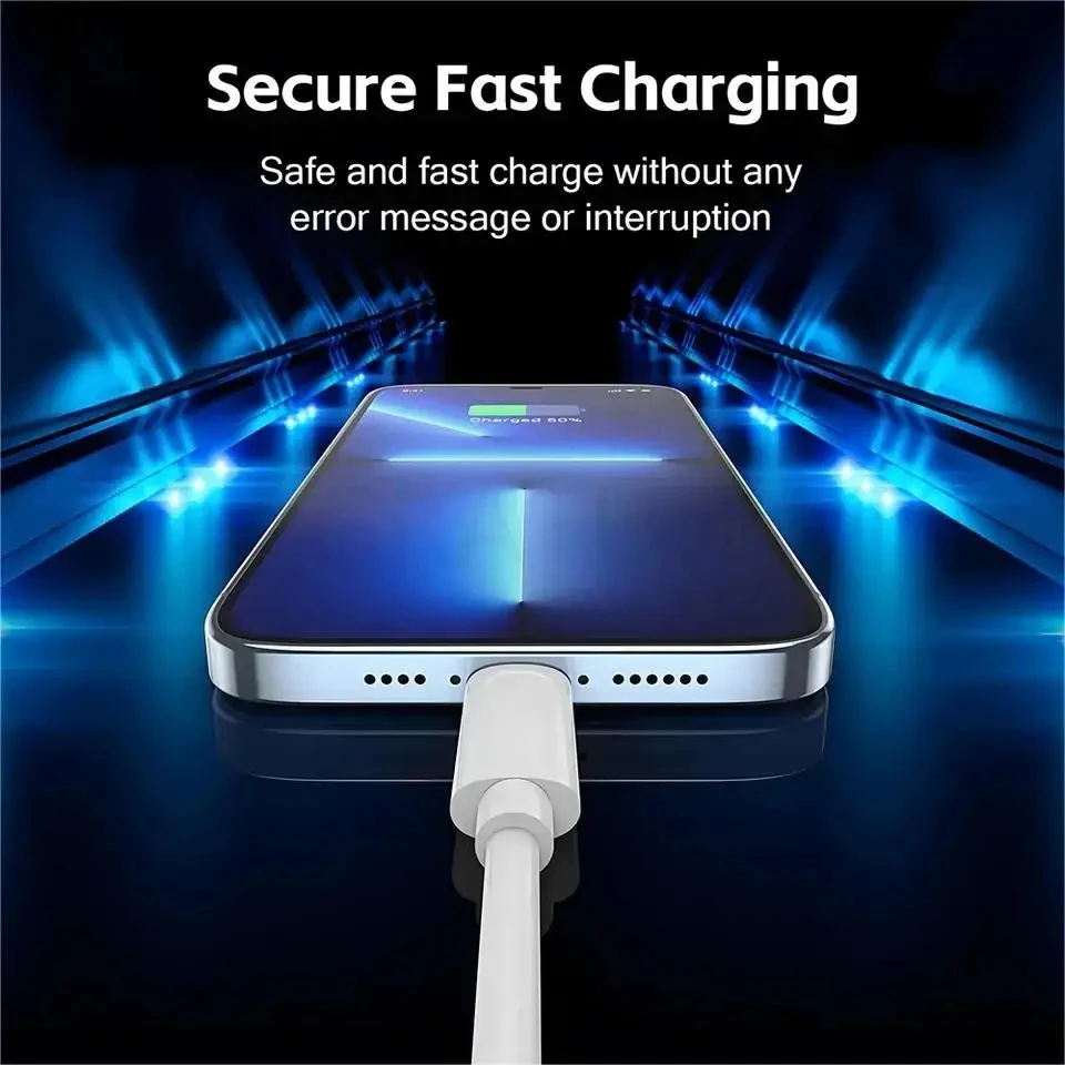 1-5pcs 30W Fast Charging Cable For Apple iPhone 13 12 11 14 Pro Max Mini USB C Cable For X XR XS MAX 7 8 14 Plus 6 Accessories