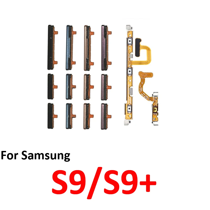 For Samsung Galaxy S9 S9+ G960 G965 Phone Power Volume Button On Off External Key Internal Flex Cable Ribbon Replacement Parts