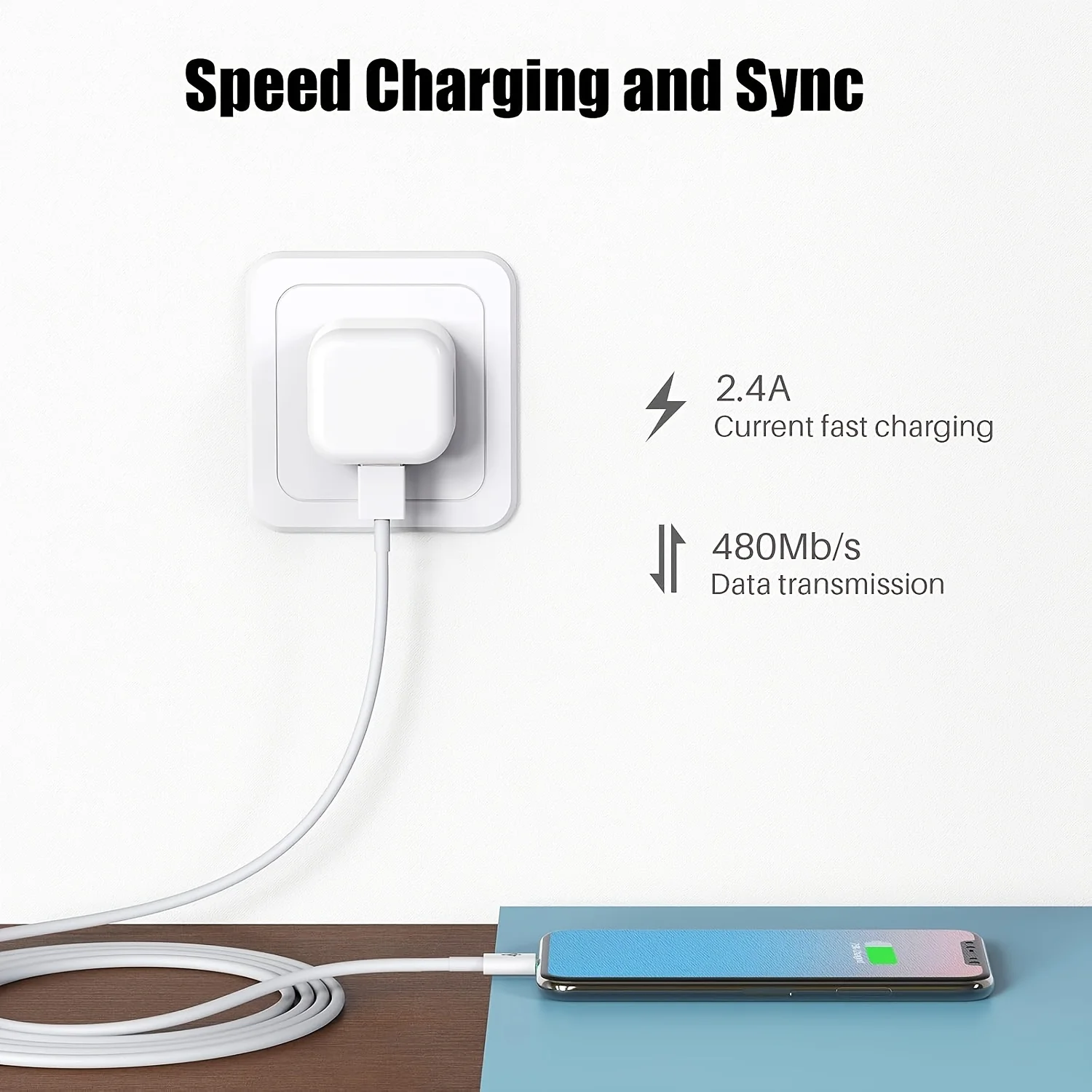 For PD 35W Fast Quick Charger USB Type C For iPhone 15 14 13 12 11 Pro Max Mini Plus XR XS Charging Data Cable Accessories