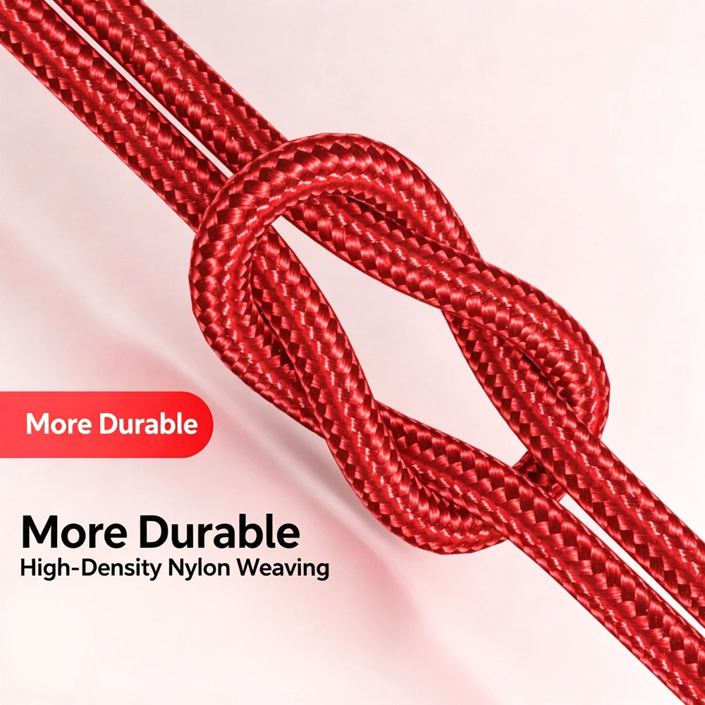 0.25m 0.5m Portable Short USB Data Cable For iPhone 11 12 13 Mini 14 Pro X XR XS Max Fast Charging Braided Cable For Power Bank