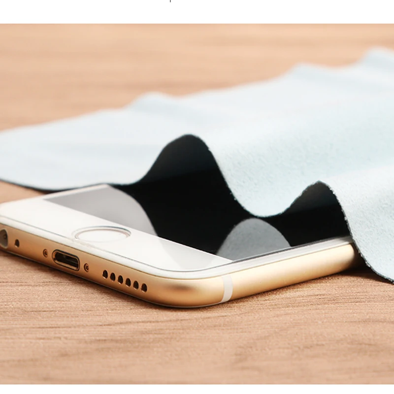 Macarons 5 PCS High Quality Microfiber Glasses Cleaning Cloth Chamois Glasses Cleaner For Lens Phone Screen Cleaning Wipes