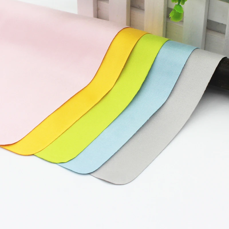 Macarons 5 PCS High Quality Microfiber Glasses Cleaning Cloth Chamois Glasses Cleaner For Lens Phone Screen Cleaning Wipes