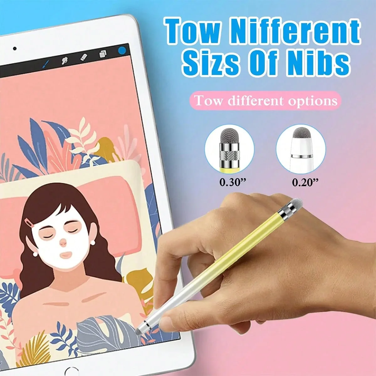 4-Pack/1-Pack Touch Pen, Suitable for Tablets, Universal Pen Head Capacitive Pen, Compatible with Mainstream Apple/Android Phone