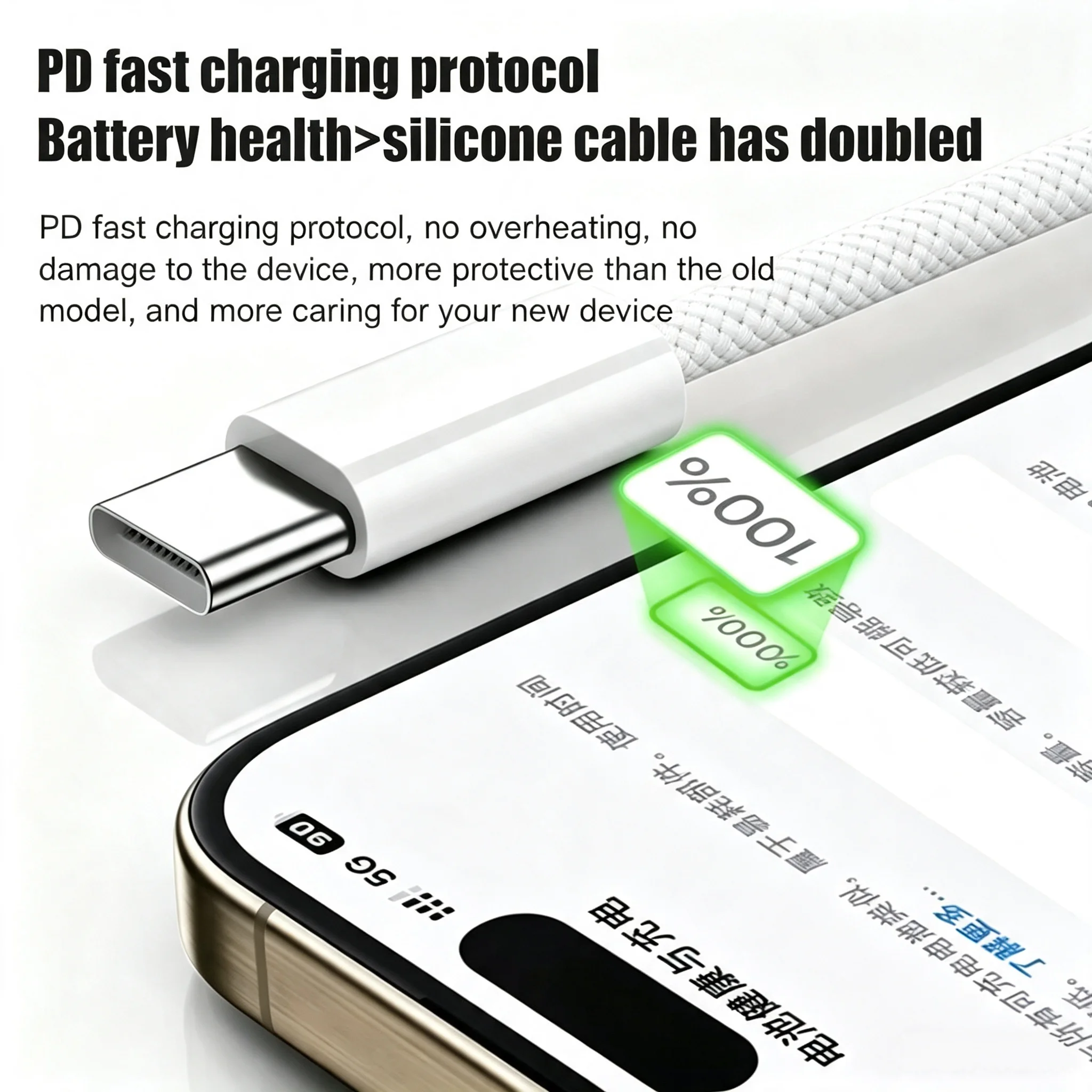 10PCS USB A Cable to USB C 120W Fast Charging Charger Cable Supports Fast Charging For iPhone 17 16 15 Samsung Huawei Xiaomi Etc