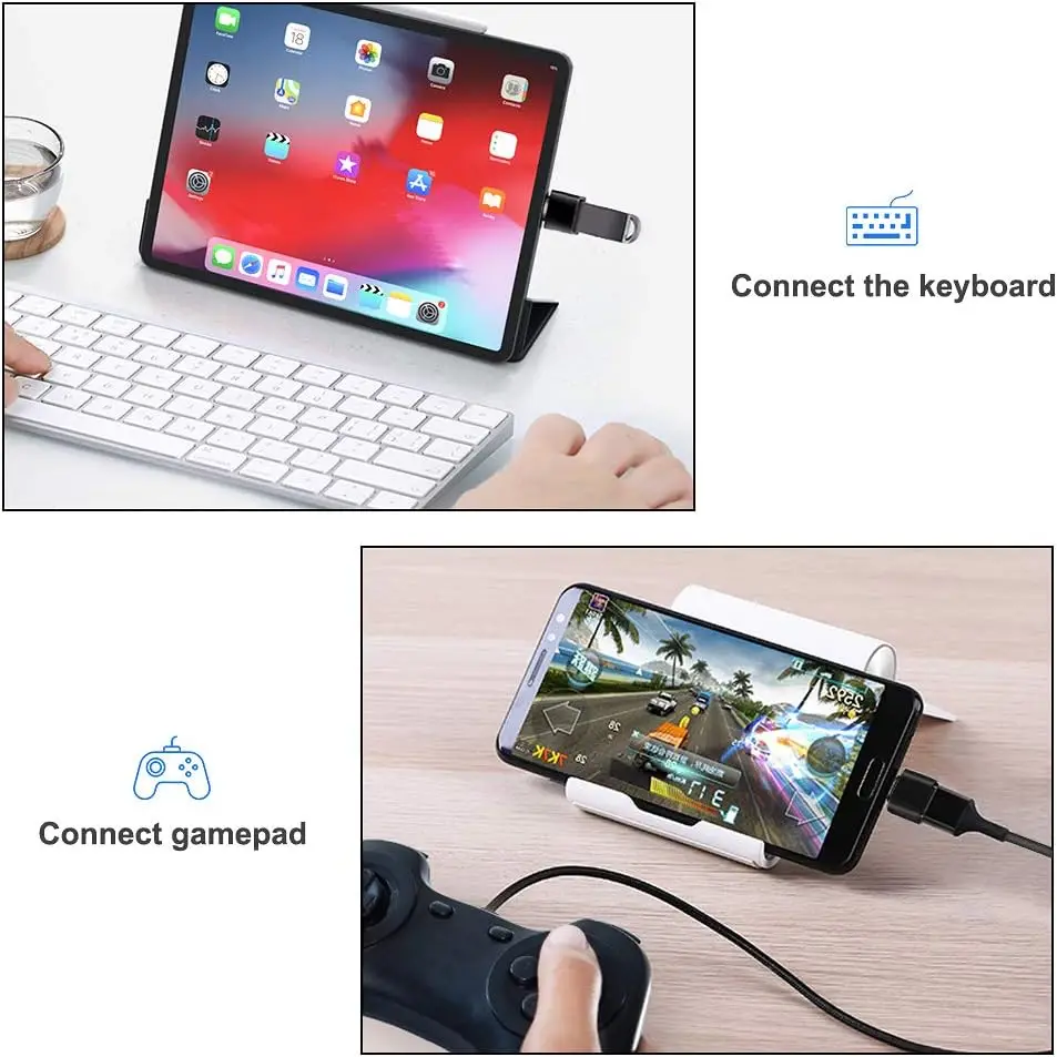 Micro USB To USB Converter For Tablet PC Android Usb 2.0 Mini OTG Cable USB OTG Adapter Micro Female Converter Adapter