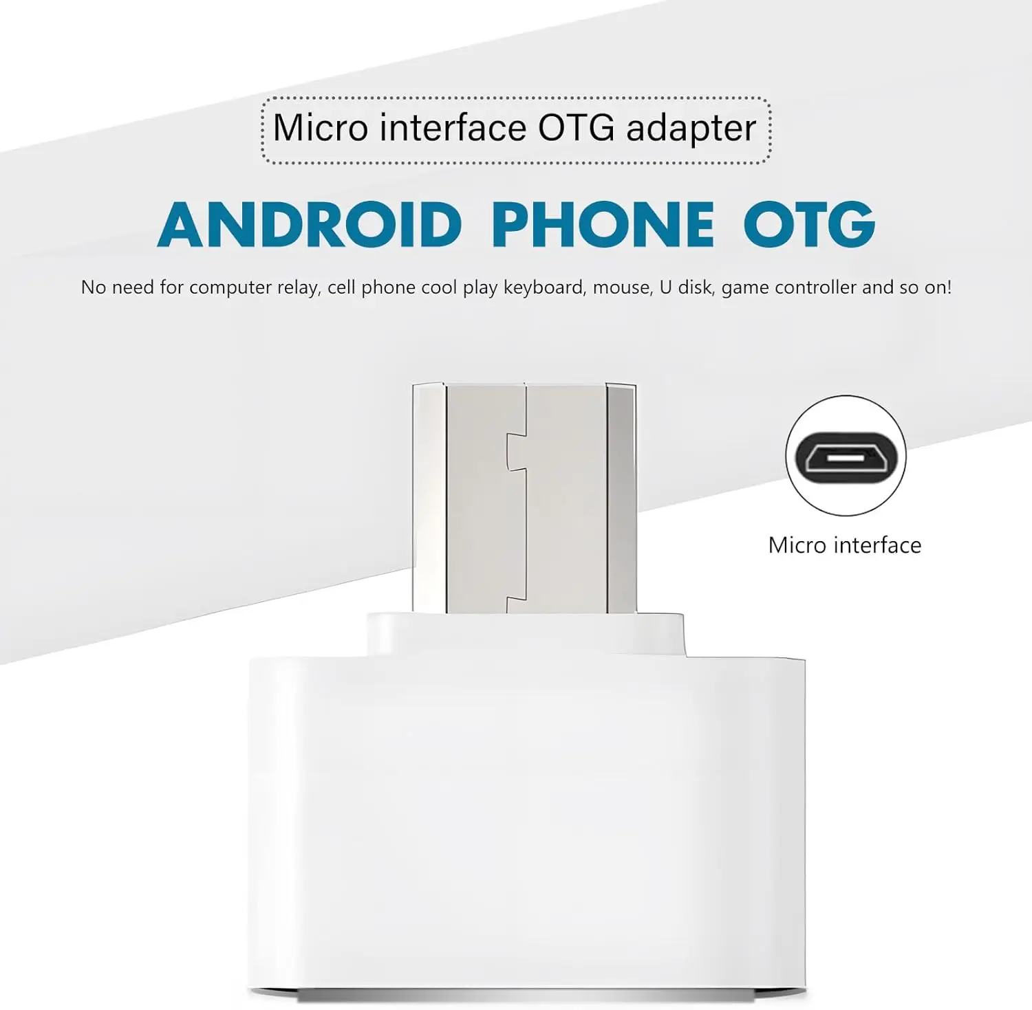 Micro USB To USB Converter For Tablet PC Android Usb 2.0 Mini OTG Cable USB OTG Adapter Micro Female Converter Adapter