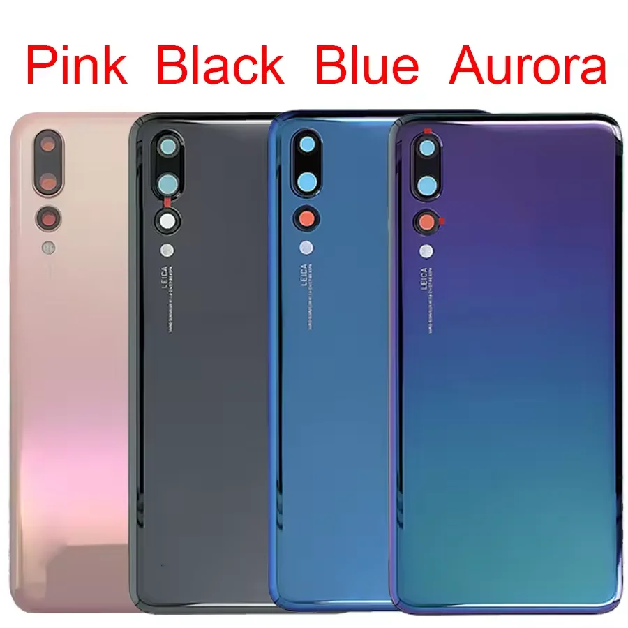 Back Cover CLT-AL01 CLT-L29 Replace Part Glass Rear Housing For Huawei P20 Pro Battery Cover Back Case Door P20 Pro