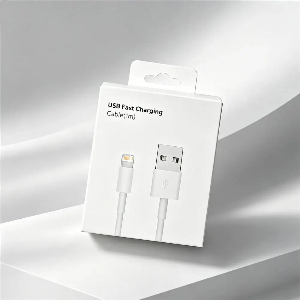 20W USB Fast Charging Cable For iPhone 11 12 13 mini 14 Pro Max X XR XS Max 6 7 8 14 Plus USB-A Rapid Charge Data Cable With Box