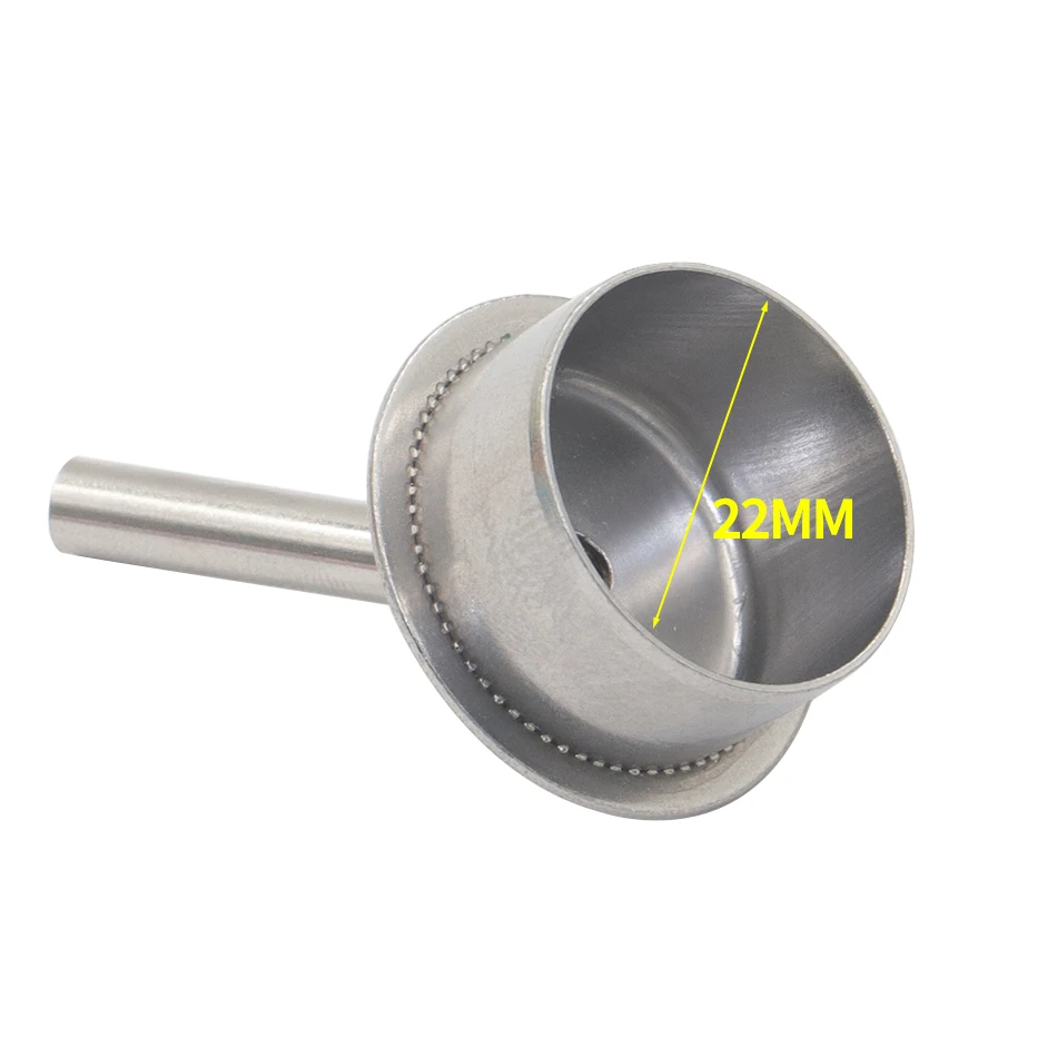 7pcs hot air gun slant nozzle 45 degree bend nozzle BGA hot air gun straight nozzle for QUICK 861DW soldering station