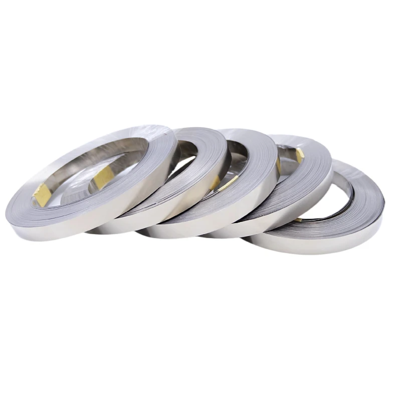Nickel Plated Strip 18650 Li-ion Battery Nickel Sheet Plate Connector 0.1mm 0.2mm Steel Belt Spot Welding Machine Battery Welder