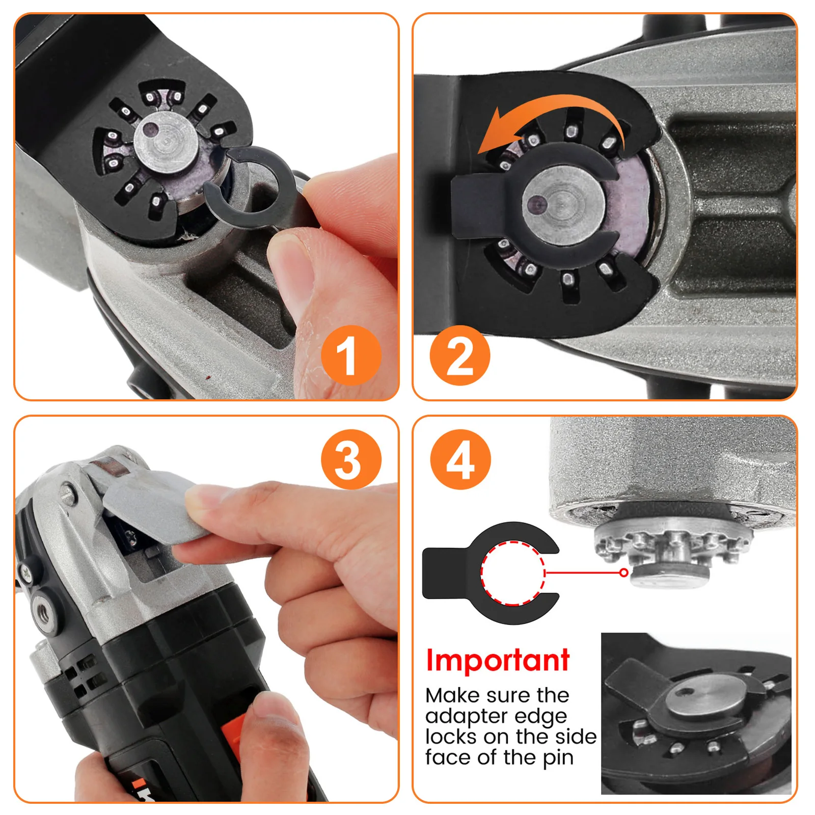 88/56pcs Oscillating Saw Blade Carbon Steel Multitool Blade for Wood Metal Plastic Tail Cutting Tool Heavy-Duty Universal Knife