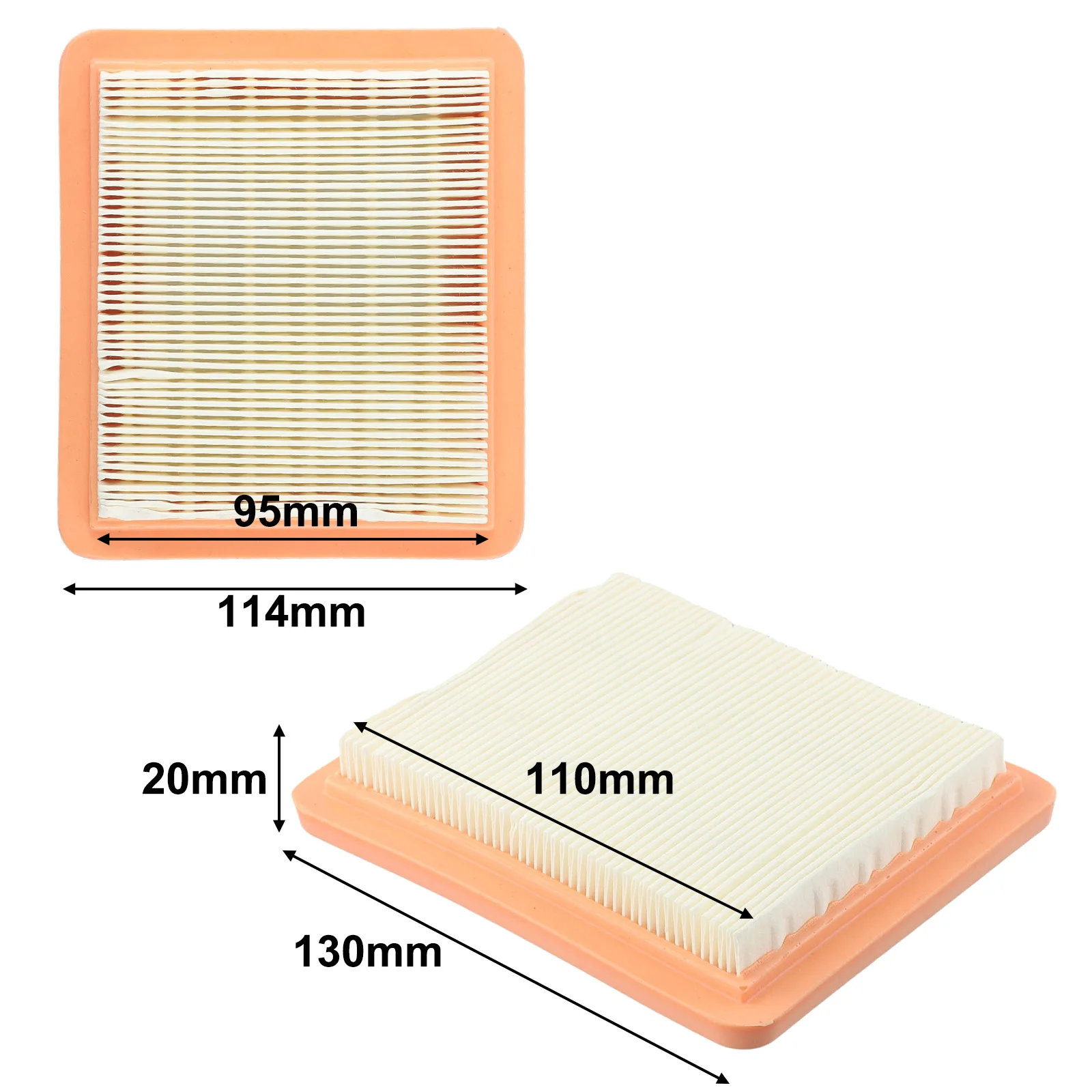 Air Filter For Honda GCV145/170/200 HRU19/HRN216/HRX217/HRG466 17211-Z8B-901 Garden Lawn Mower Parts Air Filter