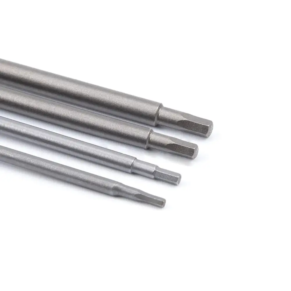 1/4pcs Alloy Steel Hex Screwdriver 1/4 Inch Hex Shank Magnetic Head Screw Driver Bit 1.5 2.0 2.5 3.0mm Hand Tools Parts