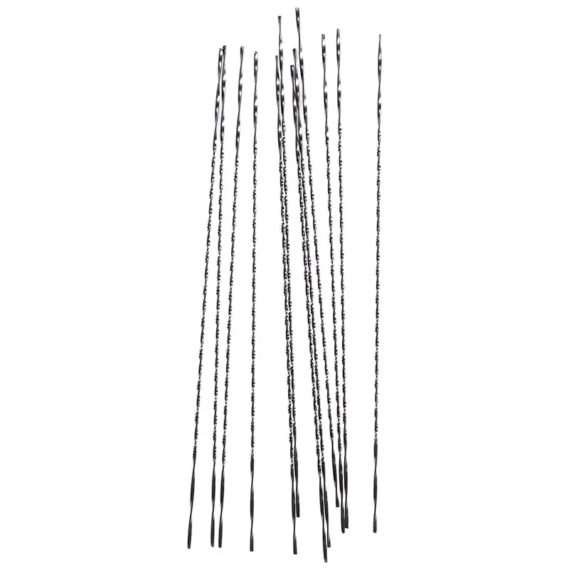 12Pcs/lot Diamond Wire Saw Blade Cutter Jewelry Metal Cutting Jig Blades Woodworking Hand Craft Tools Scroll Spiral Teeth