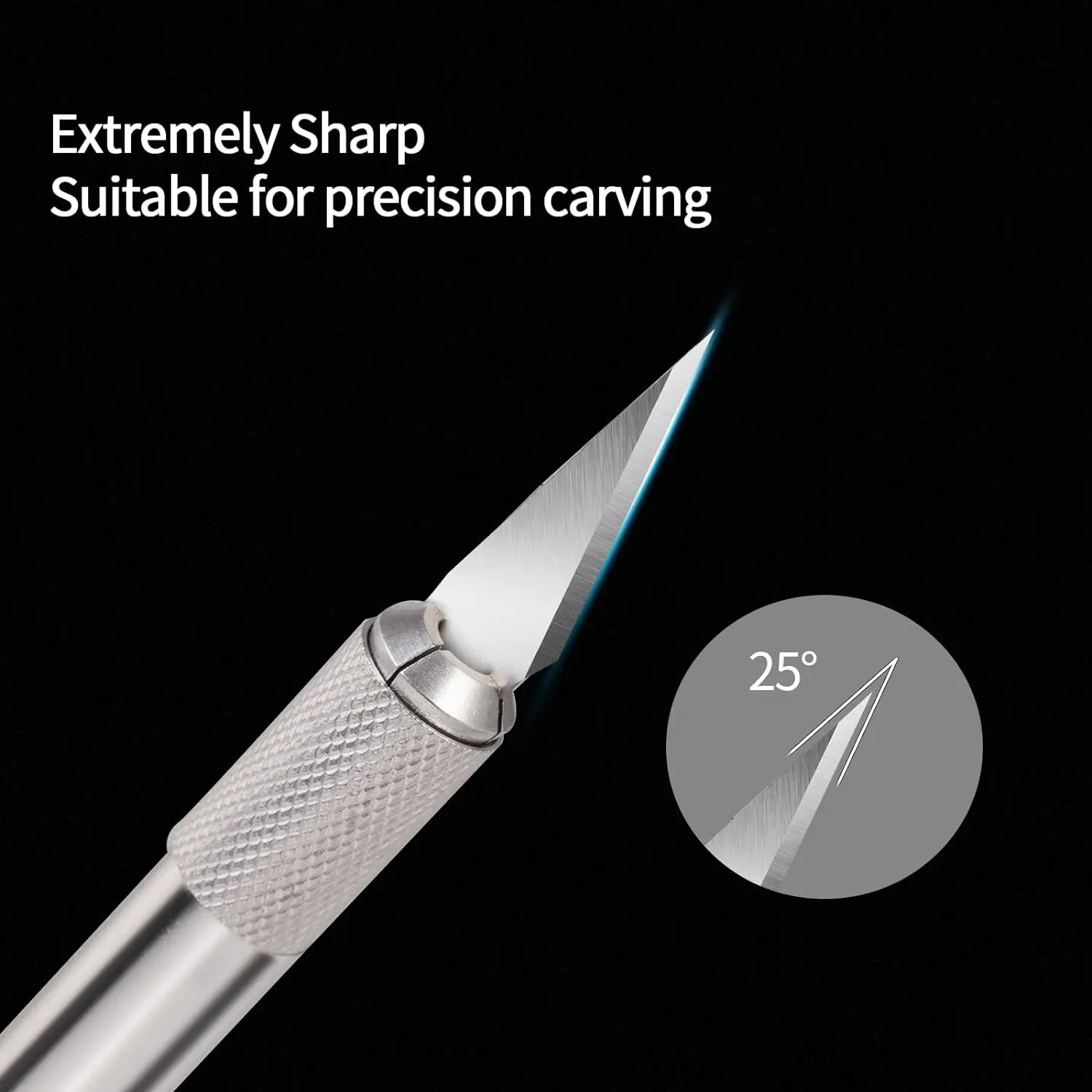 100/200/300PCS Exacto Knife Blades 11, High Carbon Steel Exacto Blades, Craft Knife Blades, 11 Exacto Knife Refill Blades