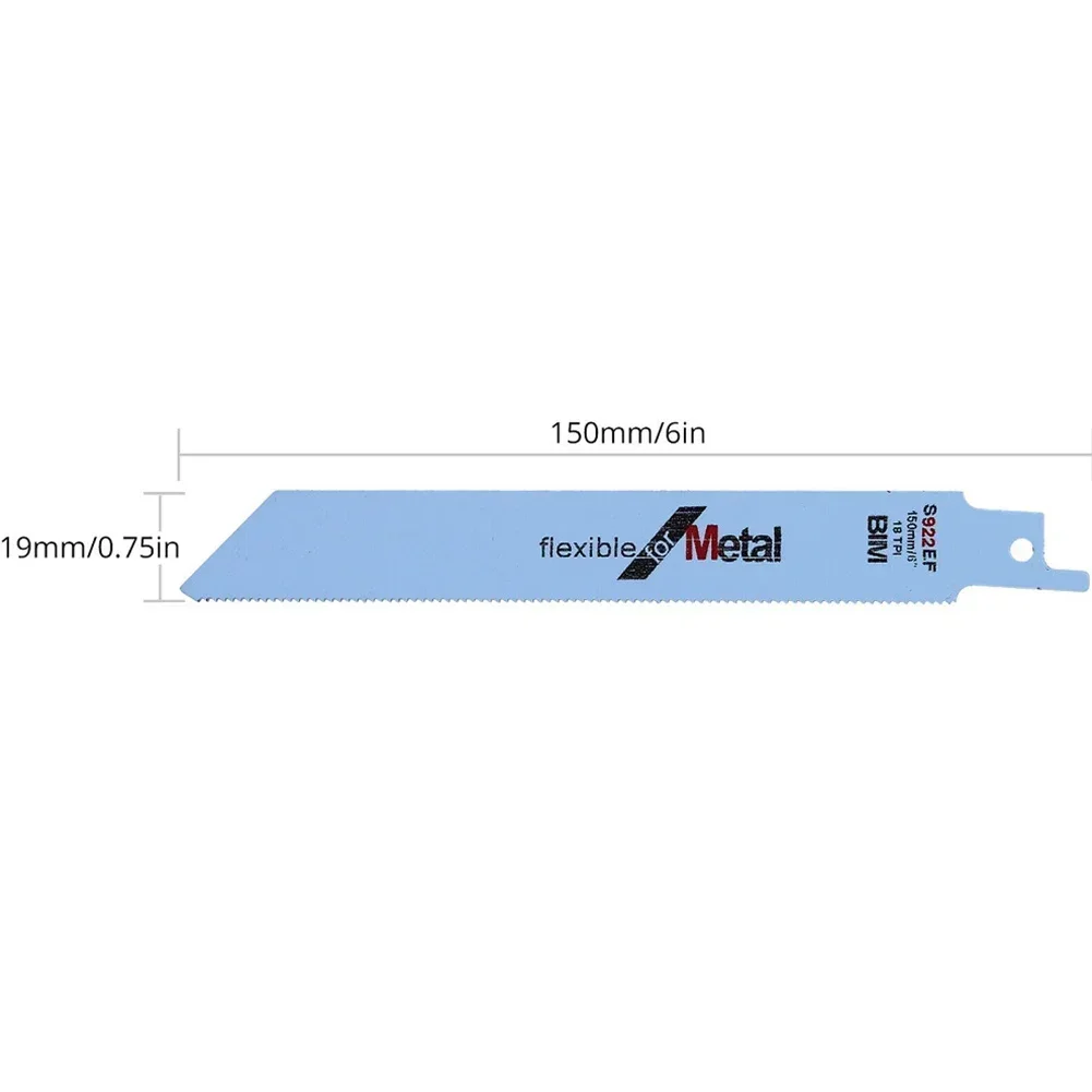10Pcs 150mm Reciprocating Saw Blade BIM Jig Saw Blades Saber Saw Saber saw blades For Wood Metal Cutting Tools